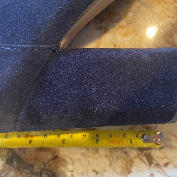 Splendid Blue Suede Ankle Boots (8 US) - Picture 6 of 6